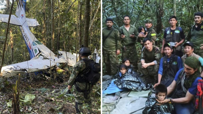 Colombian Children Found Alive Five Weeks After Amazon Jungle Plane Crash