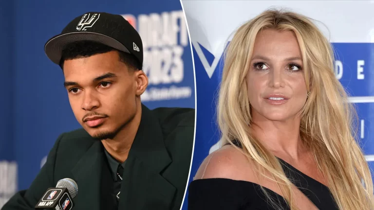 Victor Wembanyama of the San Antonio Spurs Describes Security Incident Involving Britney Spears